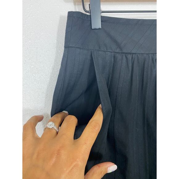 Trina Turk Black A-Line Skirt with Pockets Size M - Picture 4 of 7